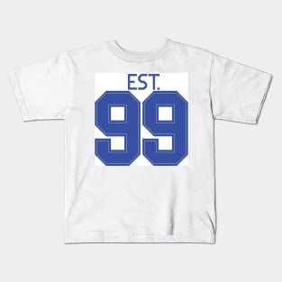 Est. 99 blue Kids T-Shirt